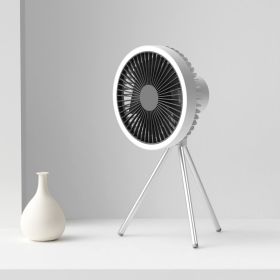 Simple Home Desktop Usb Mute Fan (Color: White)