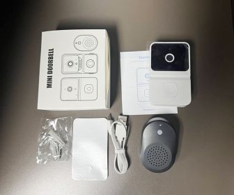 Z30 Intelligent Visual Doorbell Dingdong High Definition Surveillance Video Intercom (Color: White)