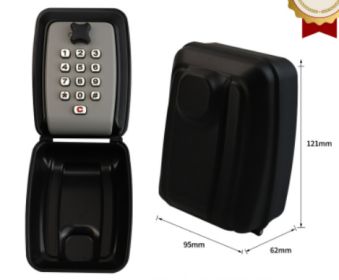 Home Decoration Shop Administrator Button Password Lock Keys' Box (Option: G14 Gray)